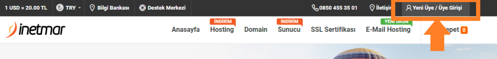 “inetmar.com” Nasıl Domain (Alan Adı) Alabilirim ?